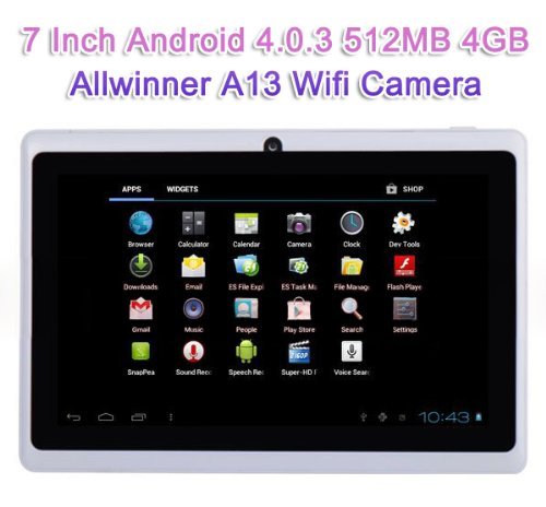 Elsse 7" Tablet PC Android 4.0 A13 Processor Review